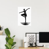 Ballerina-Poster "Grace" Poster (Heimbüro)