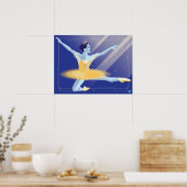 Ballerina-Poster Poster (Küche)