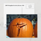 Ballerina Postkarte (Vorne/Hinten)