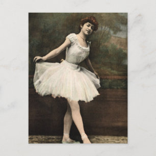 Ballerina Postkarte