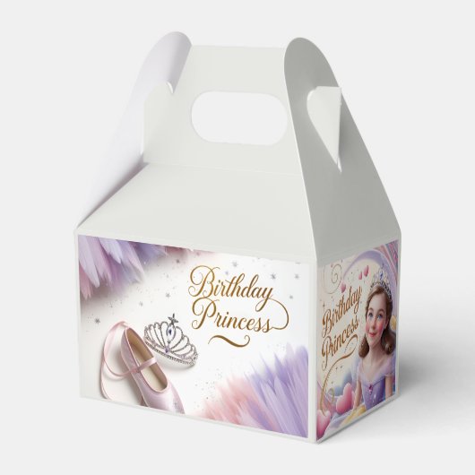 Ballerina Princess Party - Wirf in Magie! Geschenkschachtel (Rückseite)