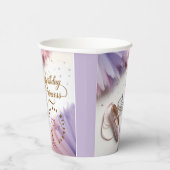 Ballerina Princess Party - Wirf in Magie! Pappbecher (Rechts)