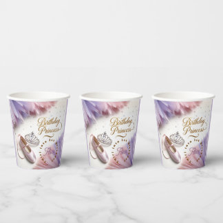 Ballerina Princess Party - Wirf in Magie! Pappbecher