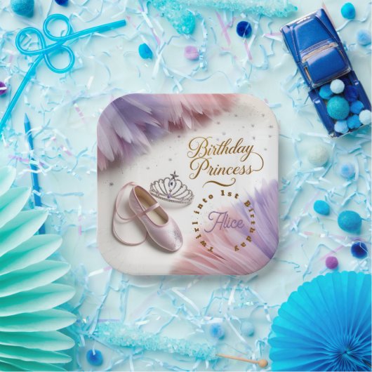 Ballerina Princess Party - Wirf in Magie! Pappteller (Party)