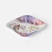 Ballerina Princess Party - Wirf in Magie! Pappteller (Gewinkelt)