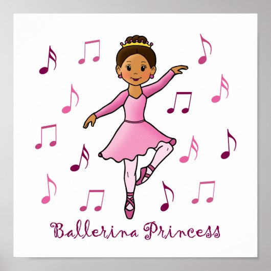 Ballerina Princess Poster (Vorne)