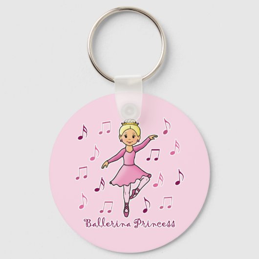 Ballerina Princess Schlüsselanhänger (Vorderseite)