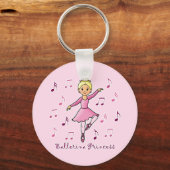 Ballerina Princess Schlüsselanhänger (Vorderseite)