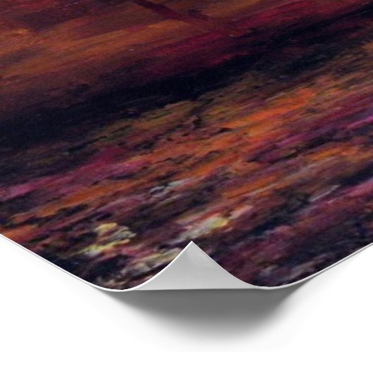 "Ballerina" Print Poster (Ecke)