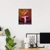 "Ballerina" Print Poster (Heimbüro)