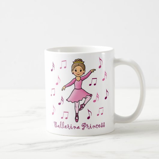 Ballerina-Prinzessin Kaffeetasse (Rechts)