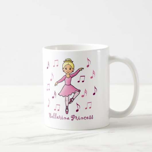 Ballerina-Prinzessin Kaffeetasse (Rechts)
