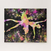 Ballerina Puzzle Ballet Tänzerin (Horizontal)