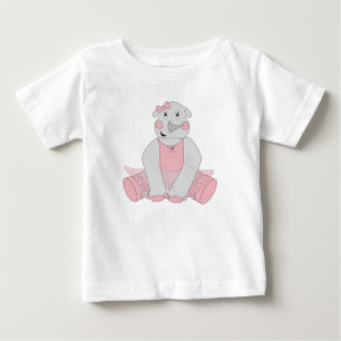 Ballerina Rhino Baby T - Shirt