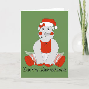 Ballerina Rhino - WeihnachtsSpecial Feiertagskarte