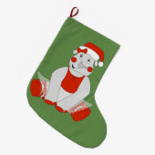 Ballerina Rhino - WeihnachtsSpecial Großer Weihnachtsstrumpf (Vorderansicht (hängend))