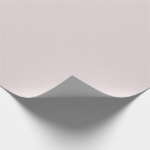 Ballerina Rosa Uni-Farbe  Geschenkpapier (Ecke)