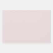 Ballerina Rosa Uni-Farbe Geschenkpapier Set (Vorderseite 3)
