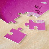 Ballerina & Rose Pink Jigsaw Puzzle (Seite)