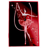 Ballerina & Rose Ruby Mittlere Geschenktüte (Vorderseite)