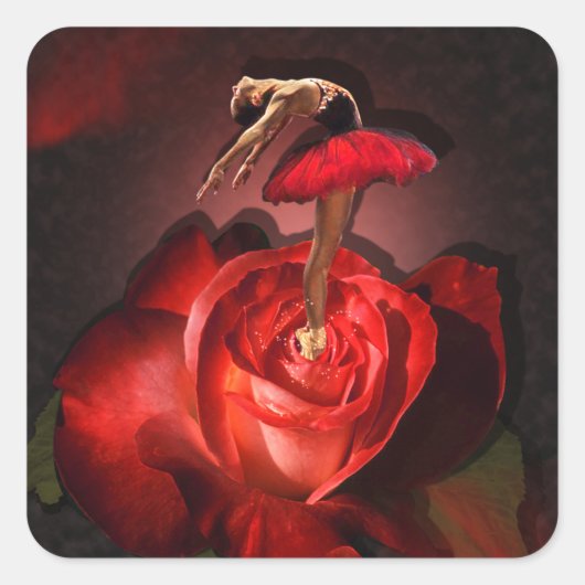 Ballerina Rose - Stickers (Vorderseite)