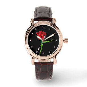 Ballerina-Rosen-Uhr Armbanduhr