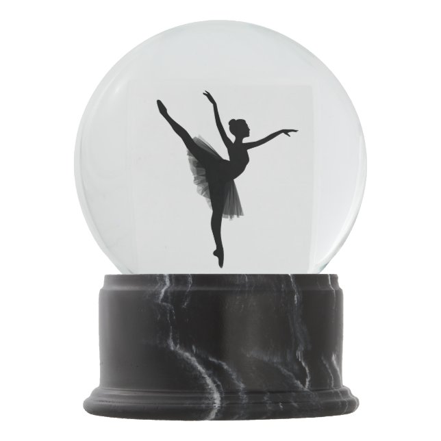 Ballerina Schneekugel (Vorderseite)