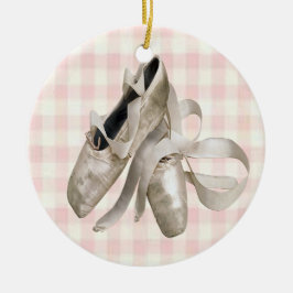 Ballerina-Schuhe Keramik Ornament