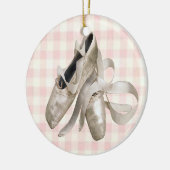 Ballerina-Schuhe Keramik Ornament (Links)