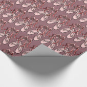 Ballerina Shoes Geschenkpapier (Ecke)