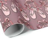 Ballerina Shoes Geschenkpapier (Rolleneckpunkt)