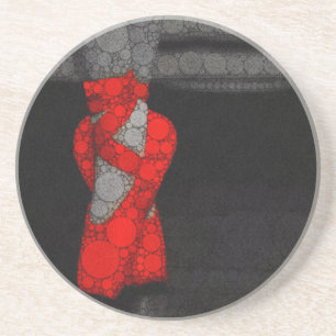 Ballerina Shoes Niedlich Ballet Sandstein Untersetzer