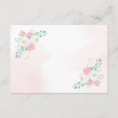 Ballerina Shoes Vielen Dank Begleitkarte (Rückseite)