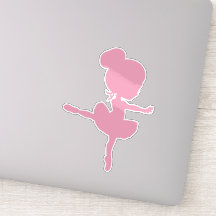 Ballerina-Silhouette, Ballettmädchen, Balletttanz