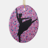 Ballerina Silhouette Ornament (Rechts)