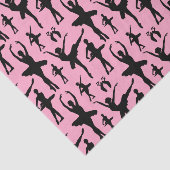 Ballerina-Silhouette Seidenpapier (Ausschnitt)