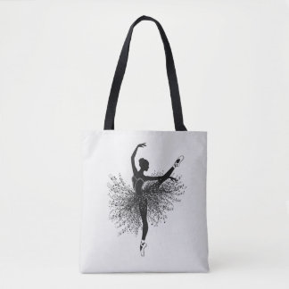 Ballerina-Silhouette-Tasche | Geschenk für Ballett Tasche