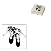 Ballerina Slippers Gummistempel (Stempel)