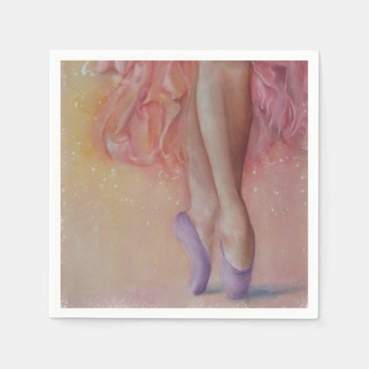 BALLERINA SOLO PAPER NAPKINS SERVIETTE (Vorderseite)