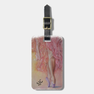 BALLERINA SOLO PERSONALISIERT LUGGAGE TAG GEPÄCKANHÄNGER