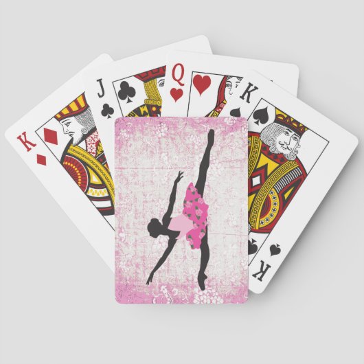 Ballerina Spielkarten (Rückseite)