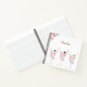 Ballerina Spiral Notebook Notizblock (Innenseite)