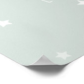 Ballerina Stars Baby Girl Kinderzimmer Poster (Ecke)
