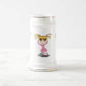Ballerina Stein Bierglas (Mittel)