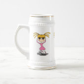 Ballerina Stein Bierglas (Links)