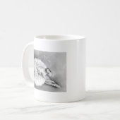 Ballerina-sterbende Schwan-Tasse Kaffeetasse (Vorderseite Links)