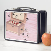 Ballerina Symphonie in einer Box Metall Brotdose (Beispiel)