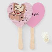 Ballerina Symphony in a Box - Ballerina Art Fächer (Vorne und Hinten)