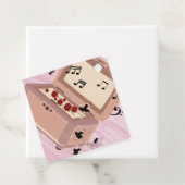 Ballerina Symphony in a Box - Ballerina Art Geschenkanhänger (Beispiel)