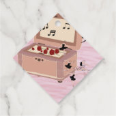 Ballerina Symphony in a Box - Ballerina Art Geschenkanhänger (Rückseite)